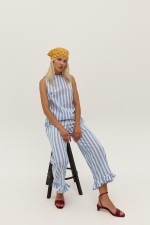 Блакитні штані 3995 фото 8