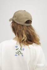 Бежева кепка 3876 фото 3