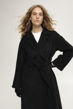 Сіре пальто 3888 фото 2