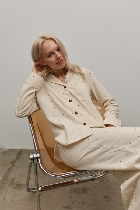 Бежева піжама 40674067 купить