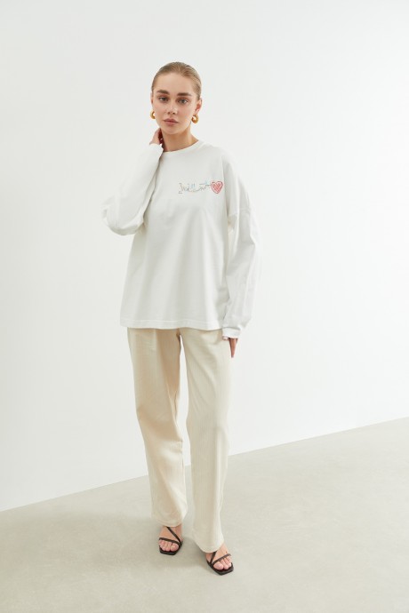 Молочний лонгслів 37803780 купить