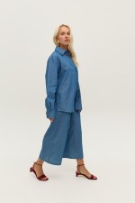 Джинсові кюлоти 3976 фото 0