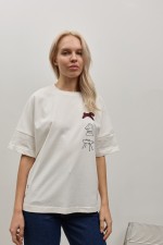 Біла футболка 4071 фото 1
