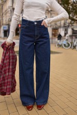 Темно сині джинси 4042 фото 2
