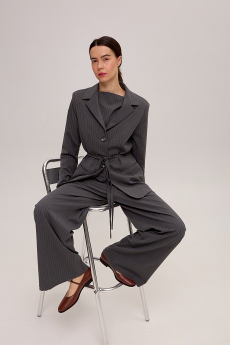 Сірий жакет 39633963 купить