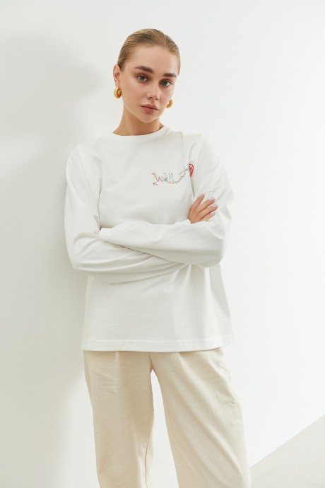 Молочний лонгслів 37803780 купить