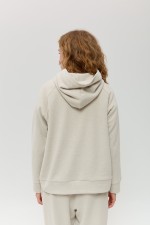 Бежевий худі 4036 фото 3