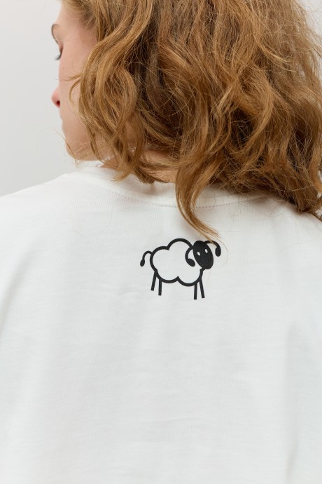 Біла футболка 40194019 купить