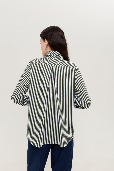 Зелена сорочка у смужку 39543954 купить