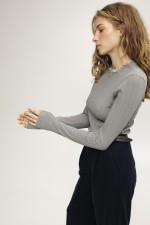 Сірий гольф 3902 фото 6