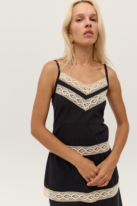 Чорний сарафан 38333833 купить