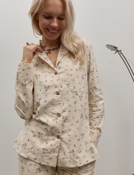 Бежева піжама 40684068 купить