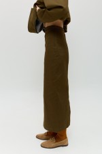 Зелена спідниця 4024 фото 4