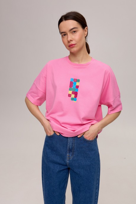 Рожева футболка 39733973 купить