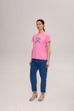 Рожева футболка 3971 фото 1