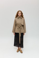 Бежева куртка 4032 фото 0