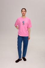Рожева футболка 3973 фото 5