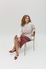 Коричнева спідниця 4027 фото 7