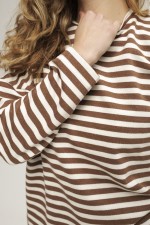 Світшот у смужку 3869 фото 2