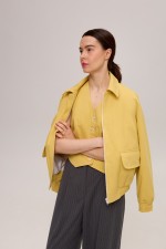 Жовтий бомбер 3961 фото 7