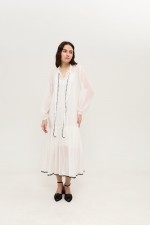 Біла сукня максі 3939 фото 0