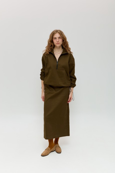 Зелена спідниця 40244024 купить