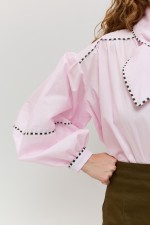 Рожева блуза 4015 фото 7