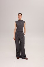 Сіра блуза 3957 фото 1