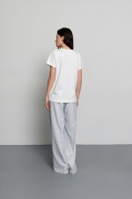 Молочна футболка 3735 фото 2