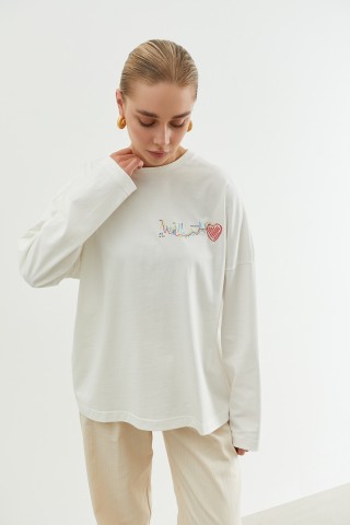 Молочний лонгслів 37803780 купить