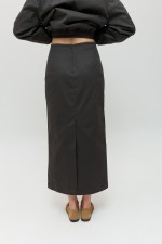 Сіра спідниця 4026 фото 3