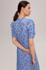 Блакитна сукня 3968 фото 4