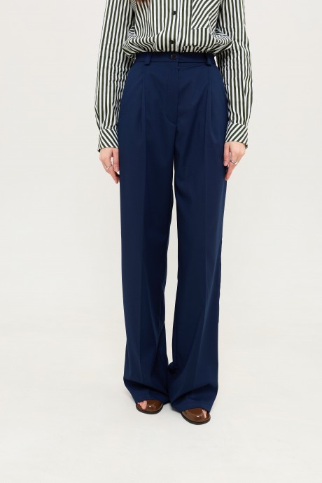 Сині брюкі максі 39553955 купить