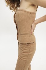 Бежевий корсет 3886 фото 4