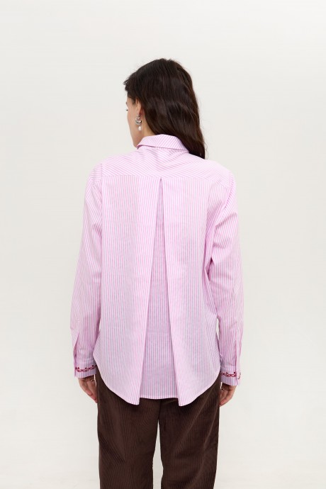 Рожева сорочка у смужку 39513951 купить