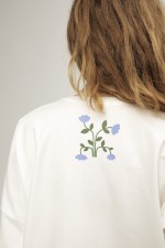 Білий лонгслів 3898 фото 3