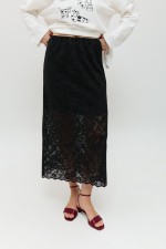 Чорна спідниця 4029 фото 1
