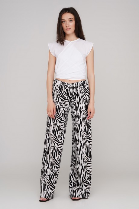 Біла легка блуза на зав'язках 31843184 купить