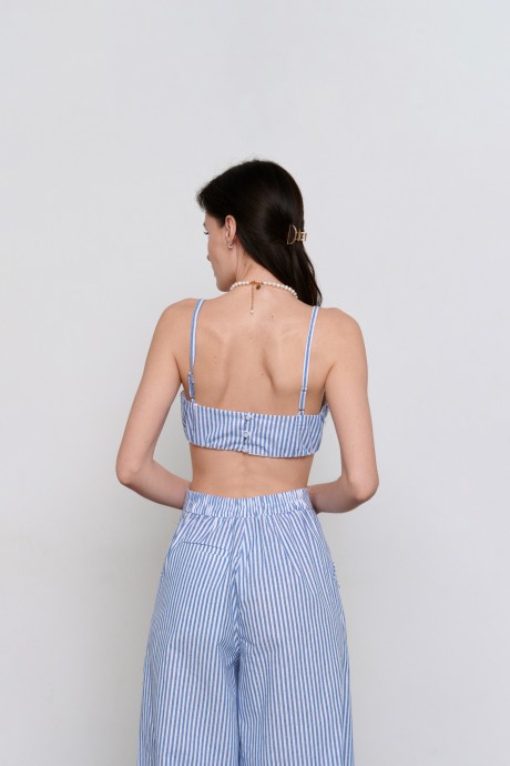 Топ у блакитну смужку 36083608 купить