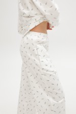 Біла піжама 3928 фото 5