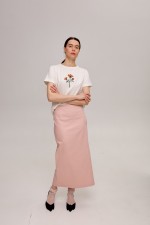 Рожева спідниця 3966 фото 1