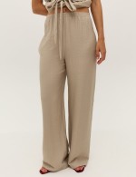 Бежеві штані 3987 фото 2