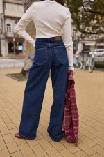 Темно сині джинси 4042 фото 3