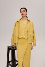 Жовта спідниця 3958 фото 6