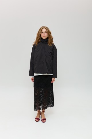 Чорний анорак 40284028 купить