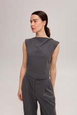 Сіра блуза 3957 фото 0