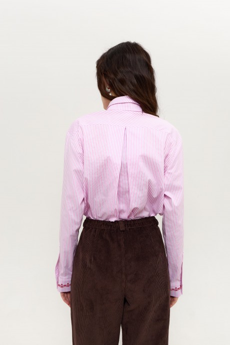 Рожева сорочка у смужку 39513951 купить